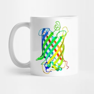 Colourful GFP Green Fluorescent Protein Mug